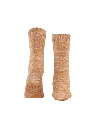 BURLINGTON | Chaussettes femme KNITTINGHAM 36-41 royal | camel